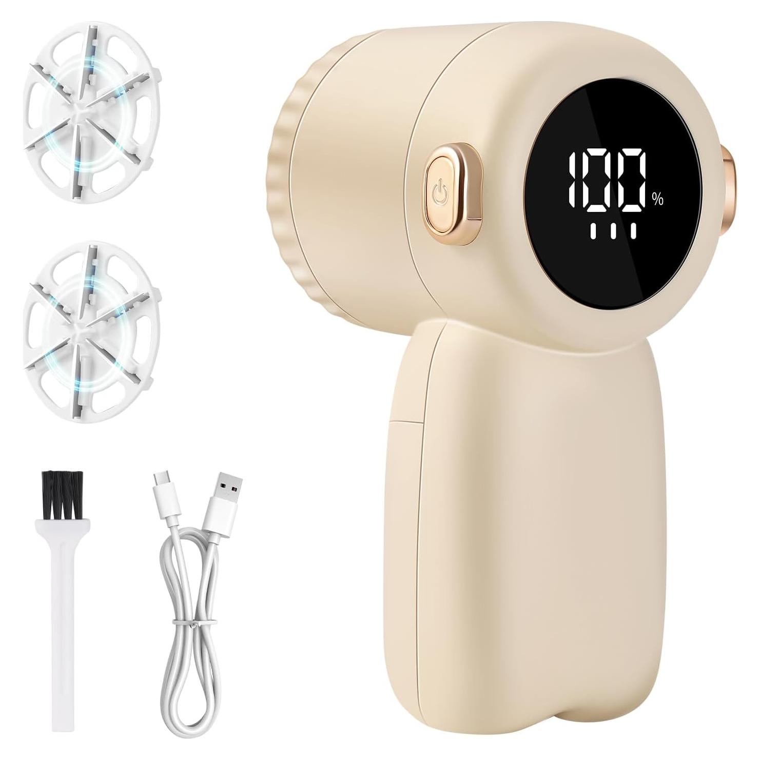 Afeitadora de tela eléctrica hYwecy FF-114 3 velocidades Beige