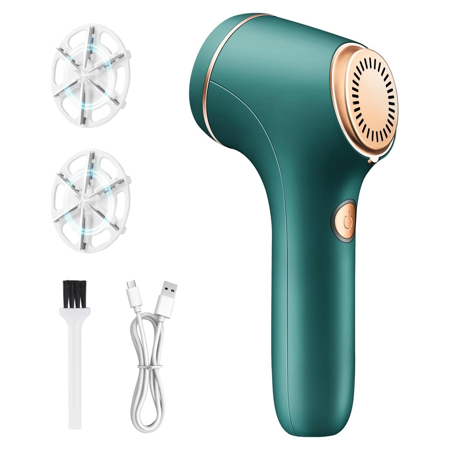 Raspador de Pelusa Recargable hYwecy Verde 1200mAh