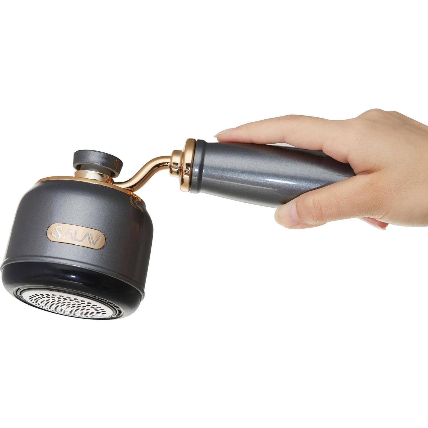 Afeitadora de Tela Recargable SALAV Retro Titanio 6 Cuchillas