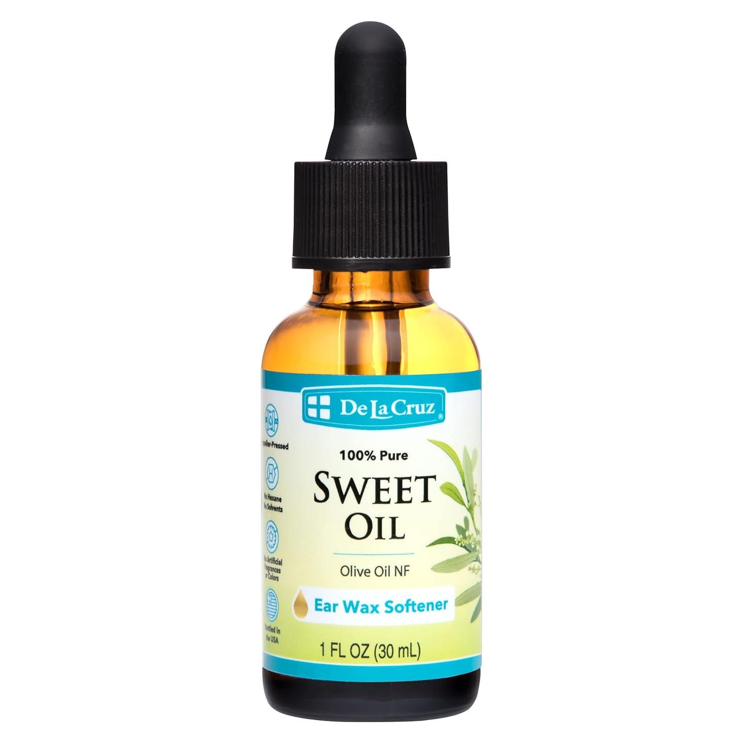 Aceite Dulce Puro De La Cruz para Oídos 29,57 ml