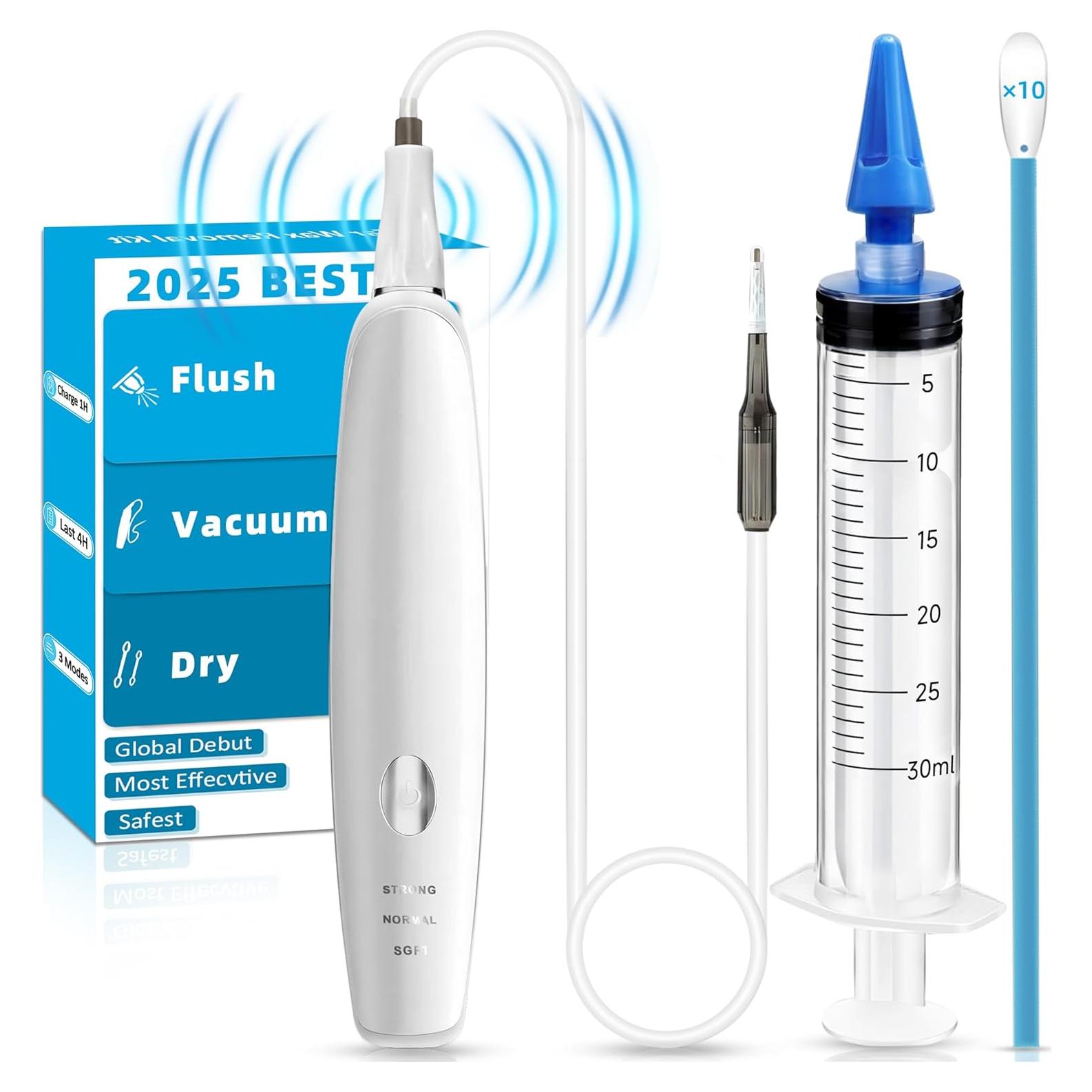 Kit Eliminación Cerumen KISSIMEE HE20 3 en 1 Recargable