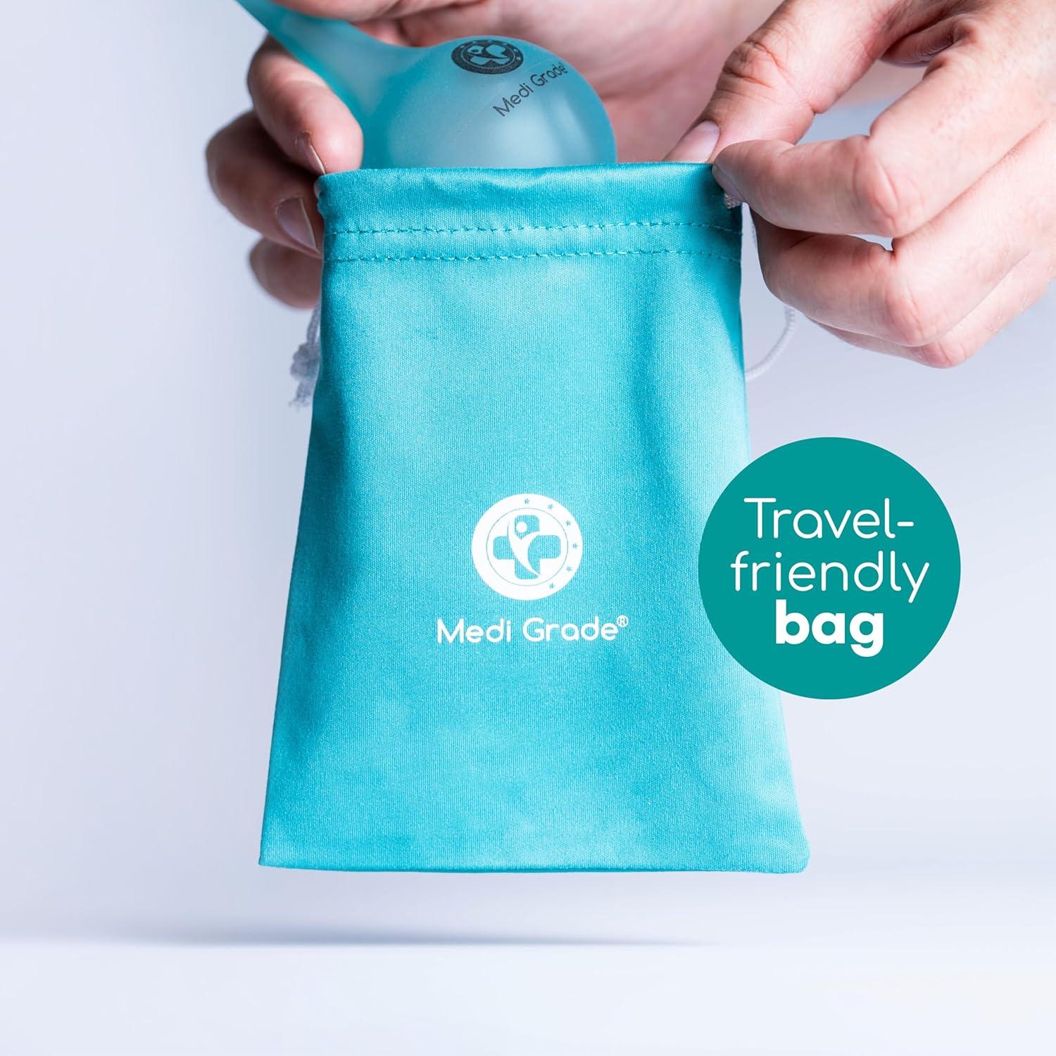 Jeringa de Bulbo para Oídos Medi Grade - 75 ml con Punta Cuádruple