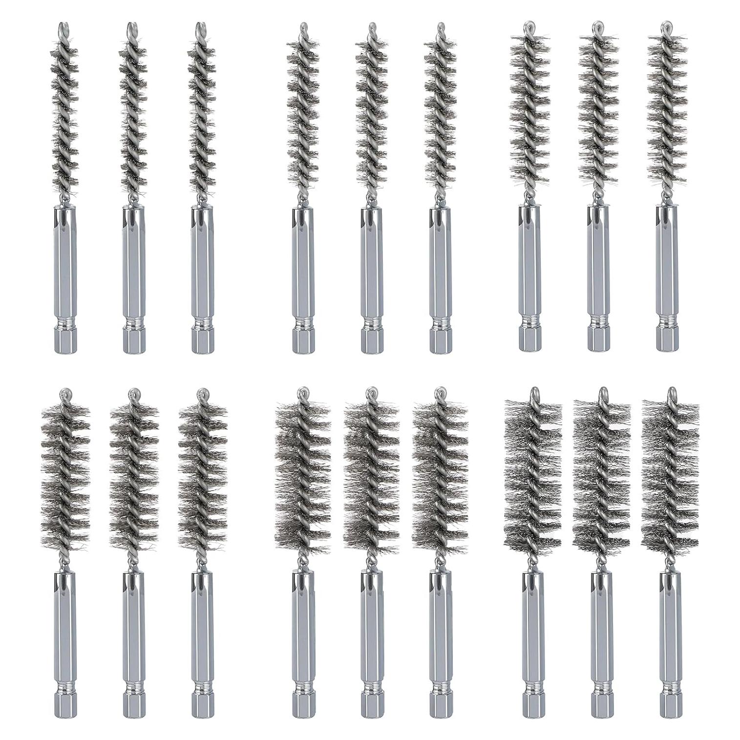 Juego de cepillos de alambre 18 piezas PAMASE 8-19mm