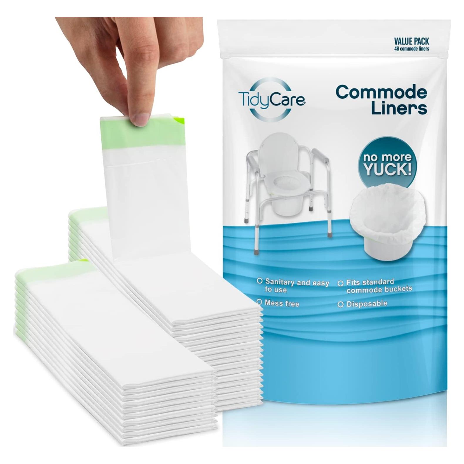 Forros Desechables TidyCare para Comode 48 Piezas