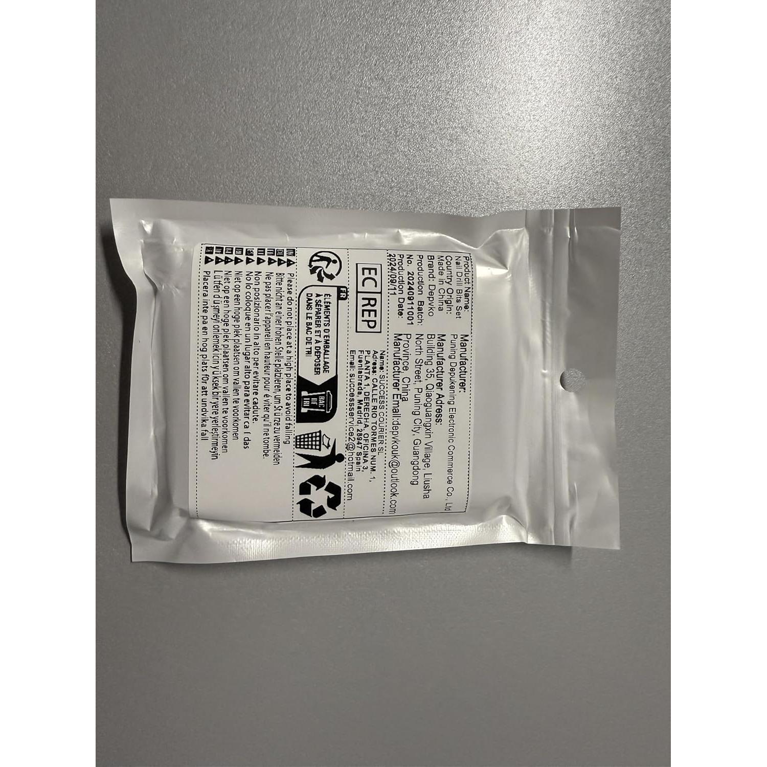 Set de 13 Brocas para Uñas Depvko - Carburo y Cerámica