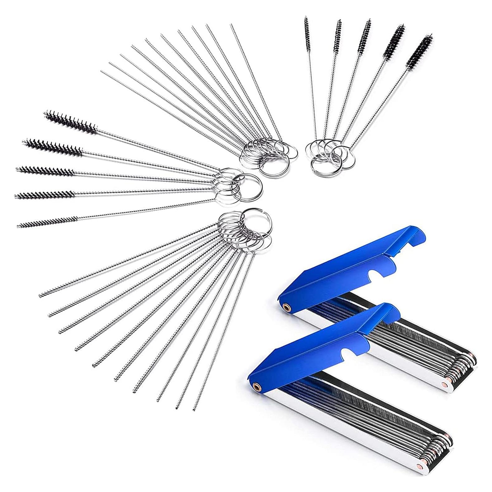 Kit de Limpieza para Carburador Petutu 30 Piezas Nylon Acero