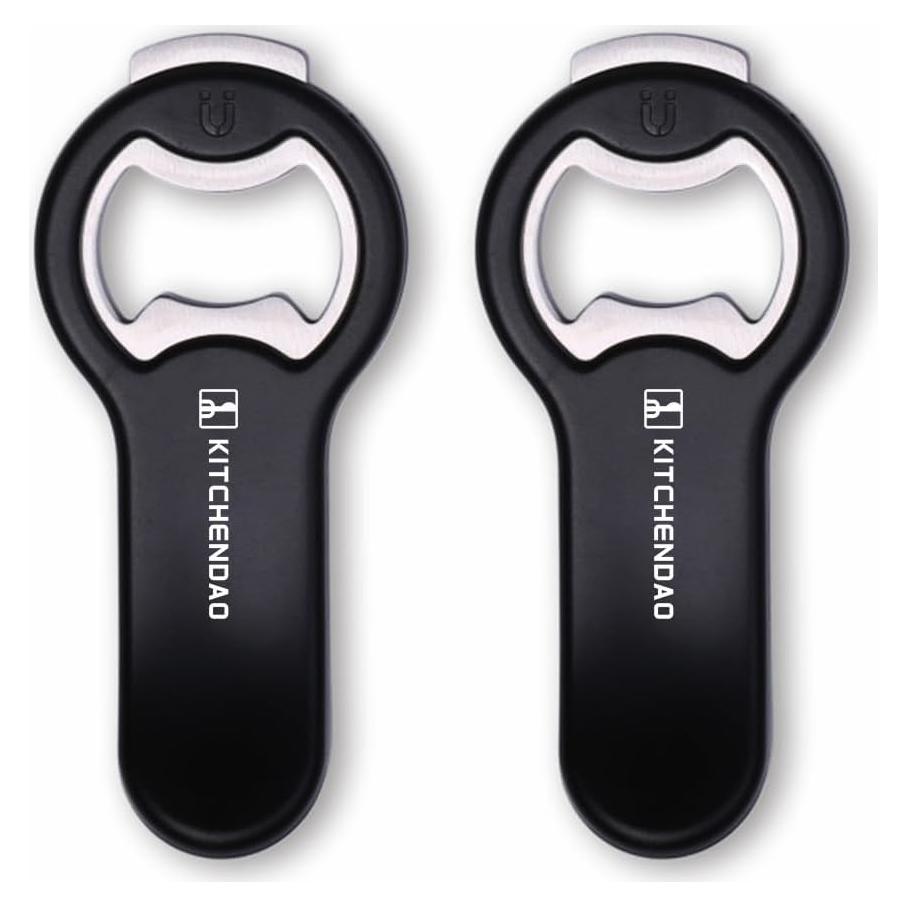 Abrebotellas Magnético KITCHENDAO 2 en 1 con Recogedor