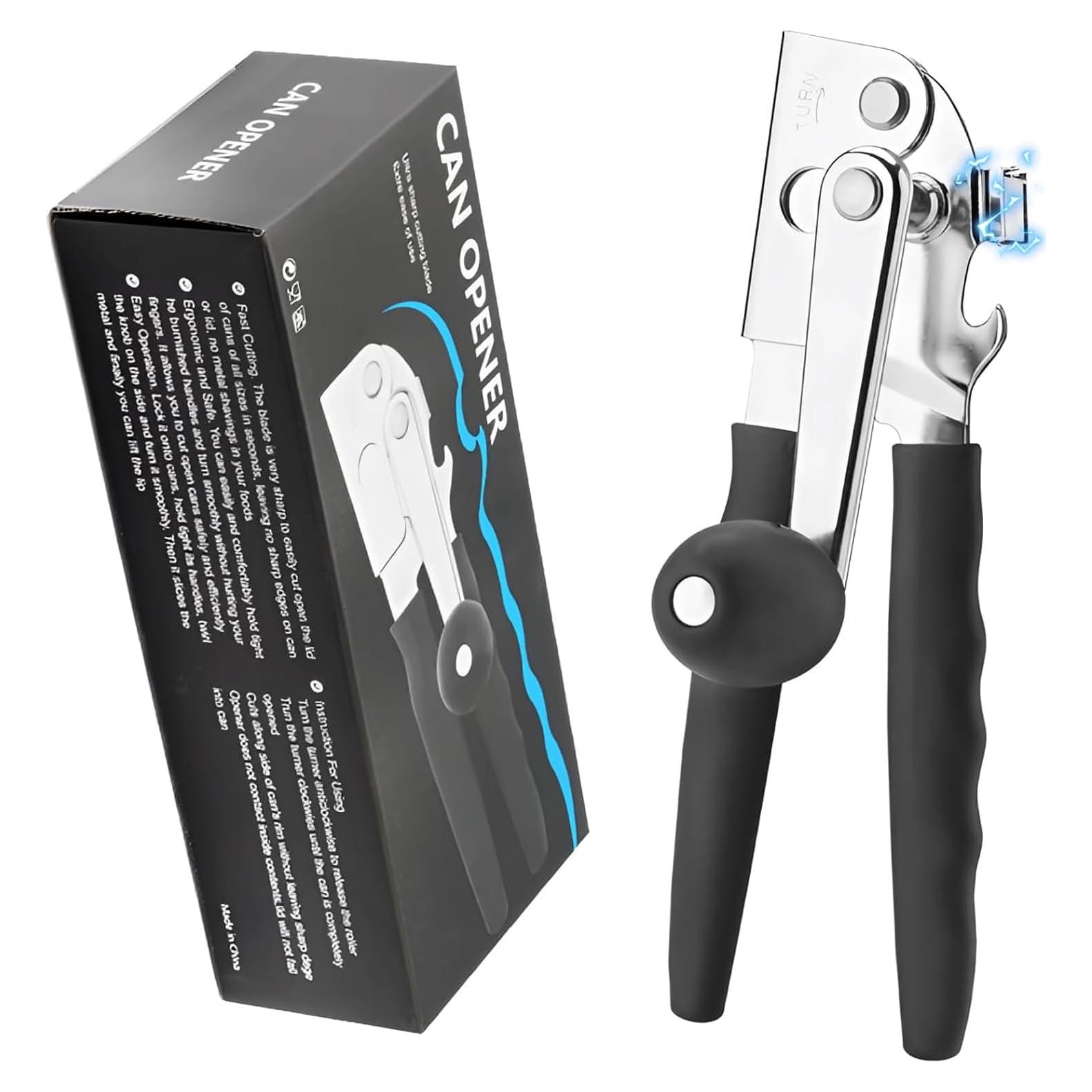 Abrelatas Manual AGIgear de Acero Inoxidable 22.6 cm