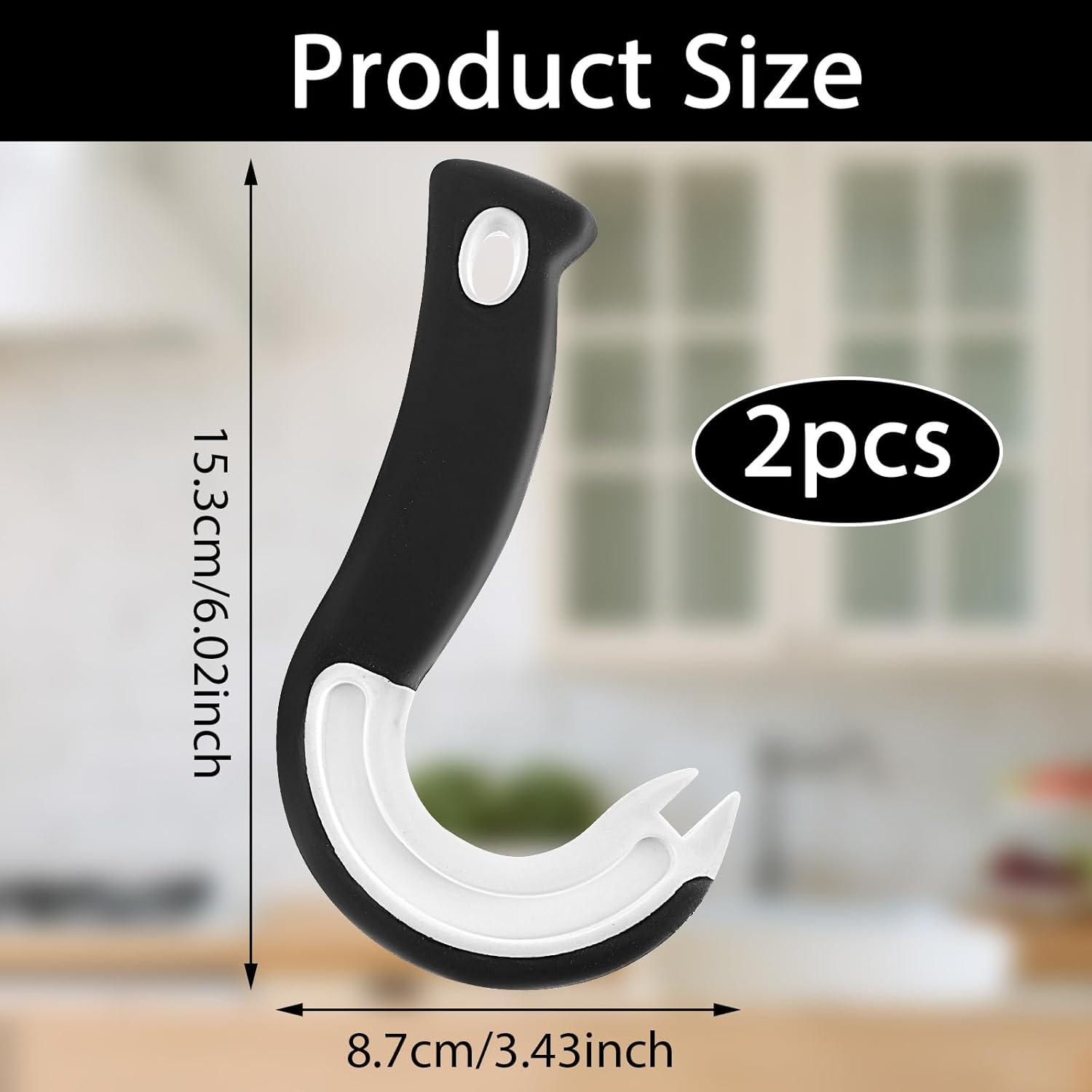 Abre Latas Ouligay 2 Pcs Fácil de Usar para Ancianos