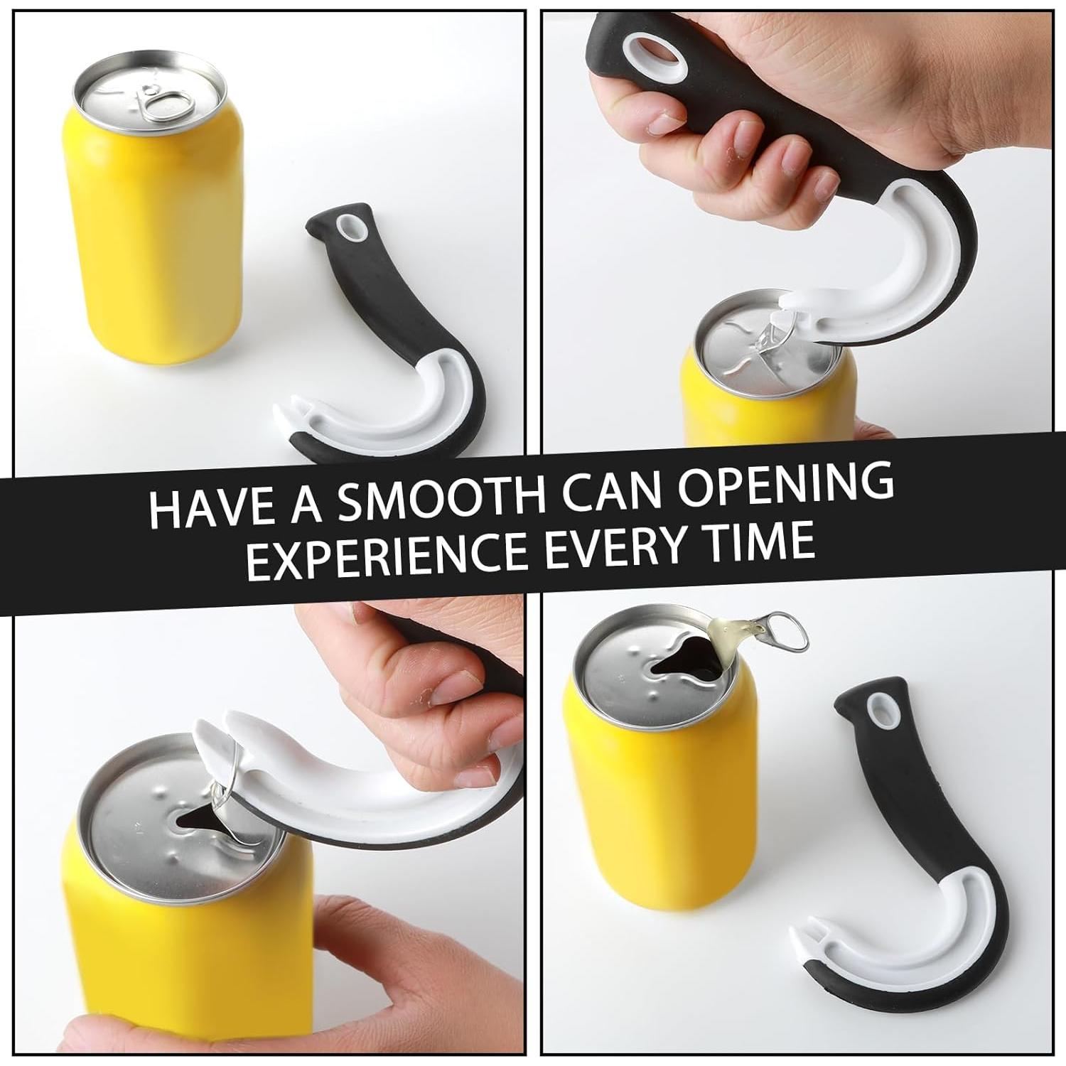 Abre Latas Ouligay 2 Pcs Fácil de Usar para Ancianos