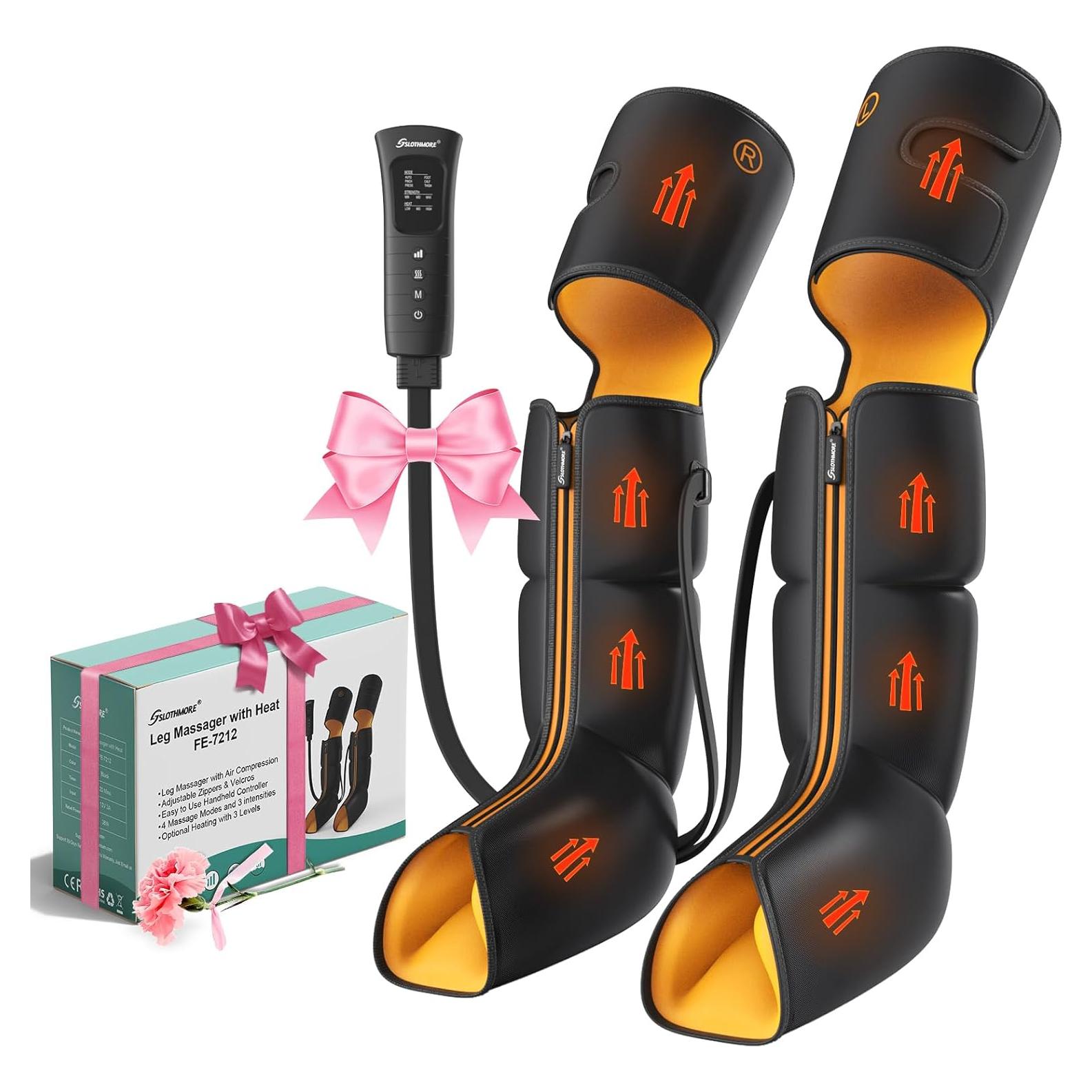 Masajeador de Piernas SLOTHMORE con Calor y Compresión 3 Niveles