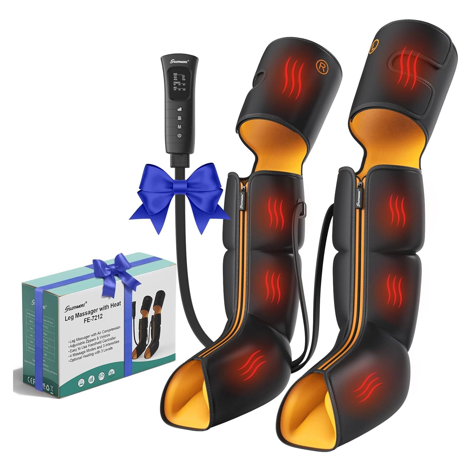 Masajeador de Piernas SLOTHMORE con Calor y Compresión 3 Niveles