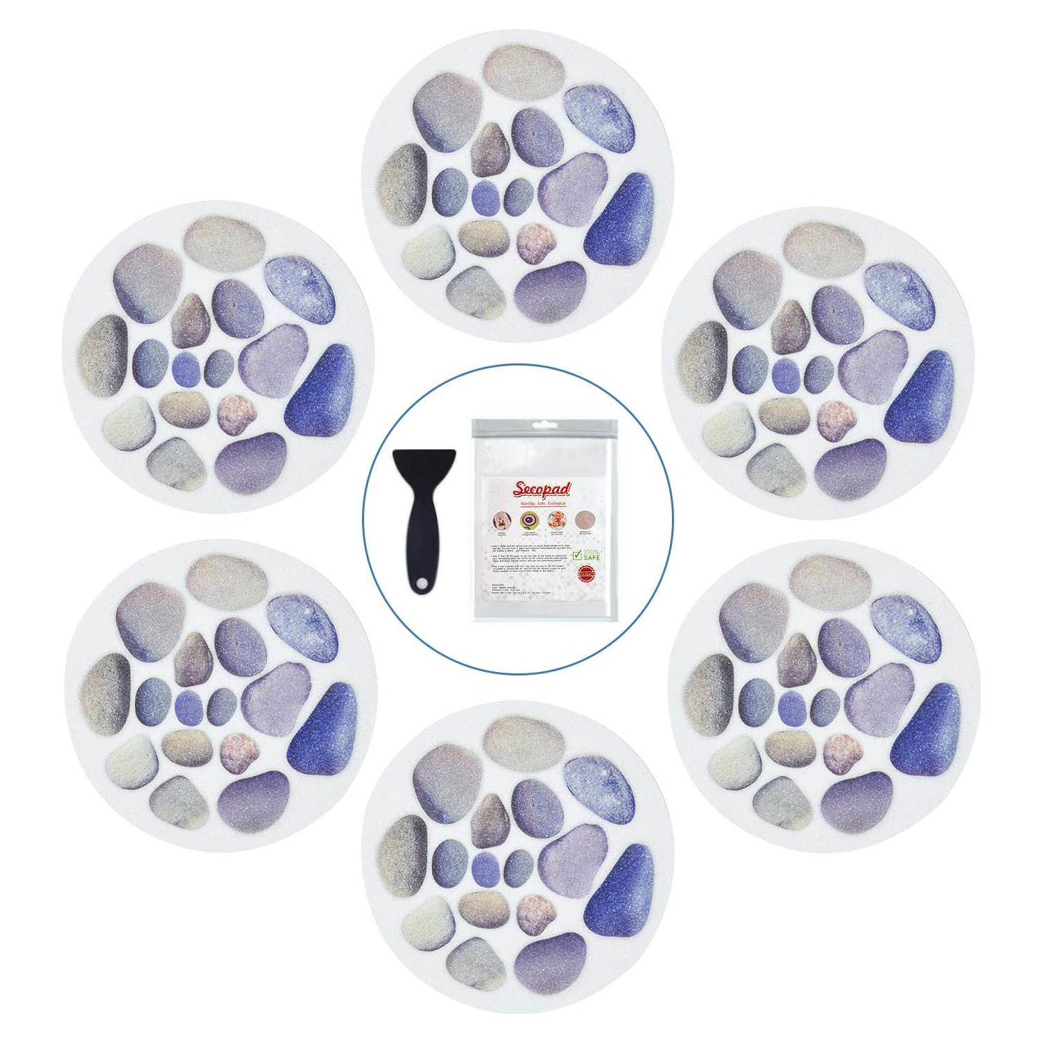 Pegatinas Antideslizantes Secopad para Baño 10 Piezas 15 cm