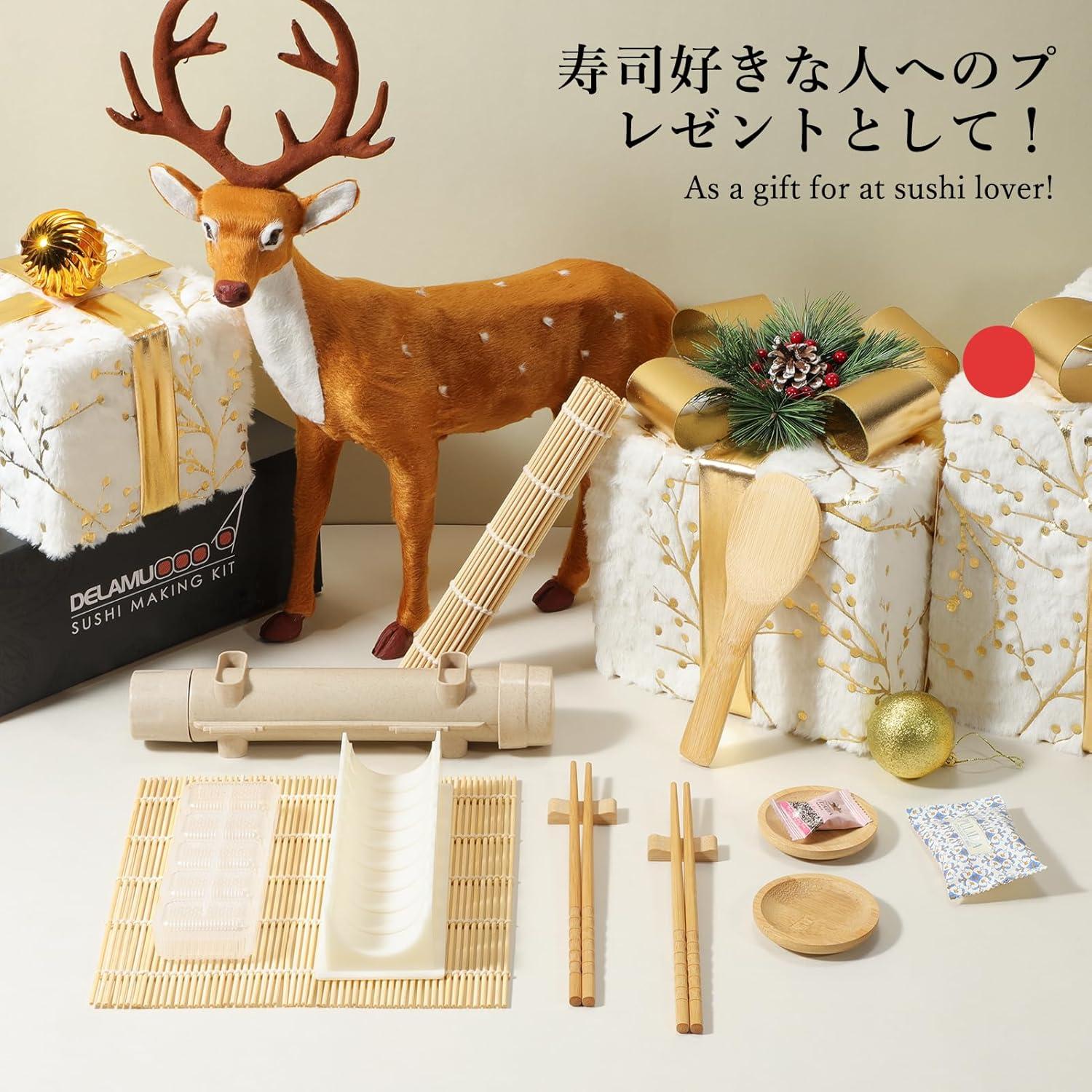 Kit de Sushi Delamu 20 en 1 con Accesorios Premium