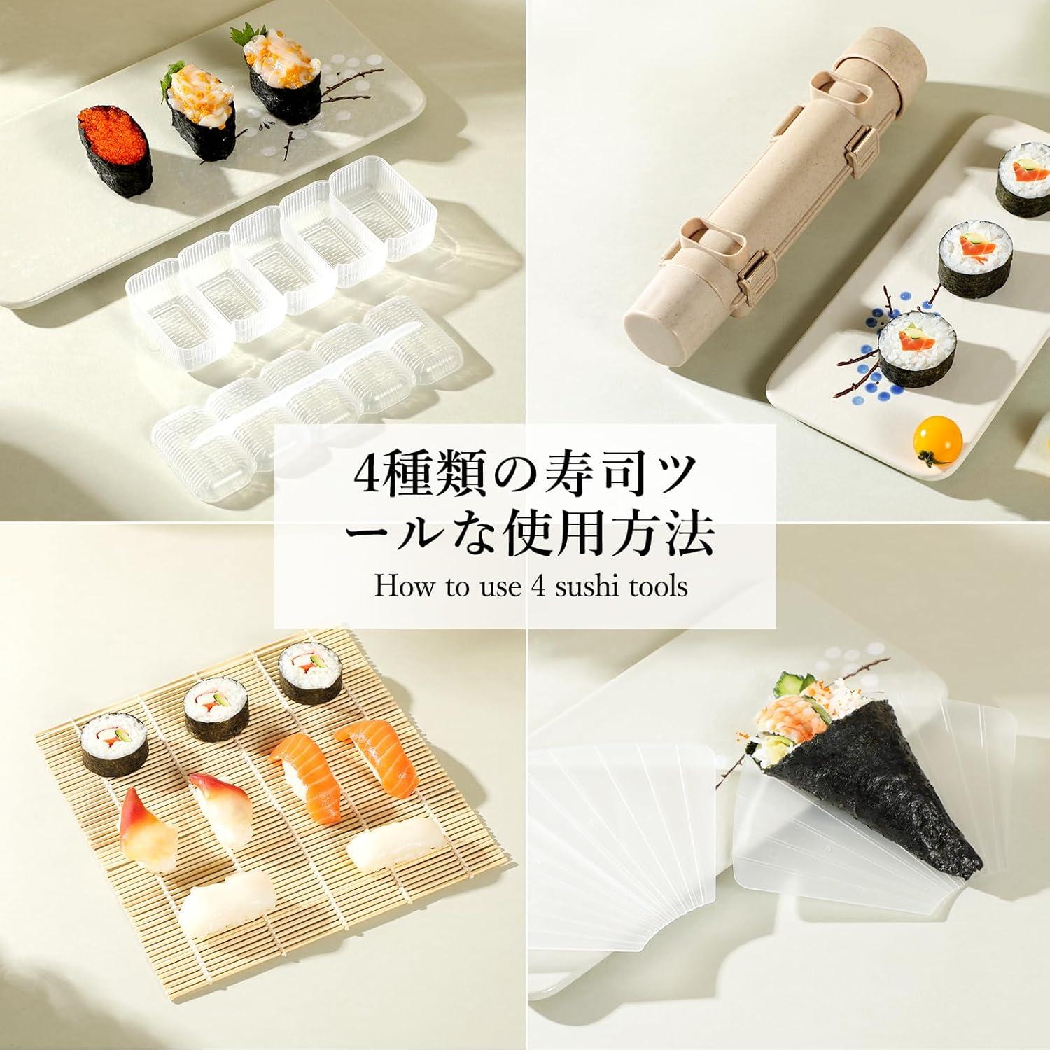 Kit de Sushi Delamu 20 en 1 con Accesorios Premium