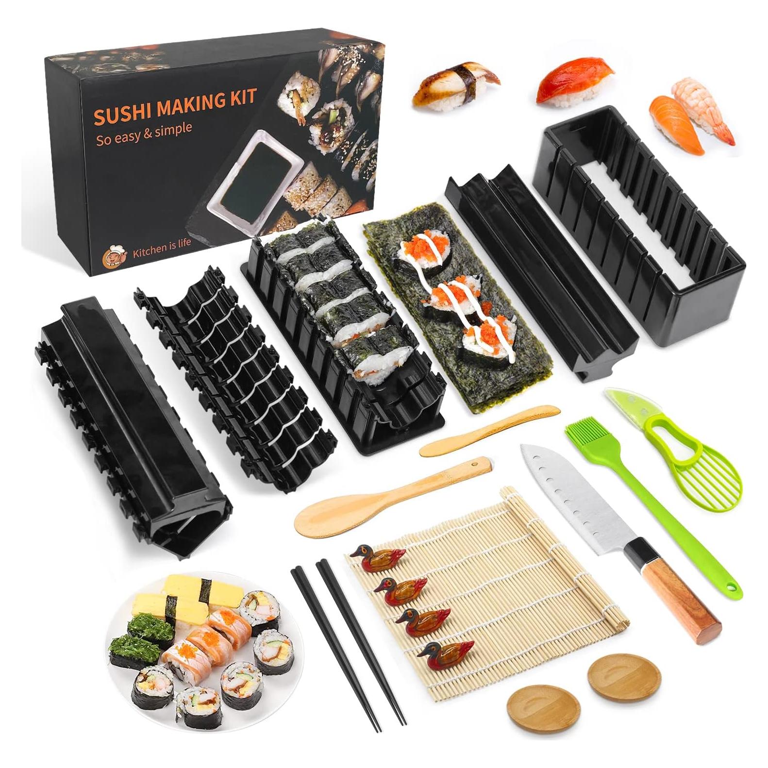 Kit de Hacer Sushi 21 Pcs MLRYH - Herramientas para Principiantes