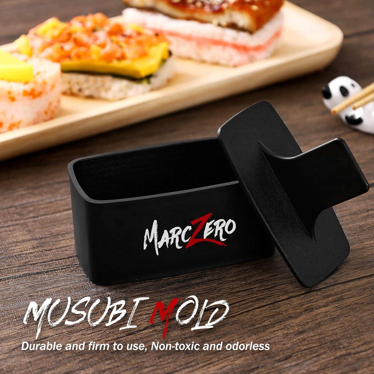 Kit de Sushi 22 en 1 MarcZero - Rodillo, Estera y Moldes