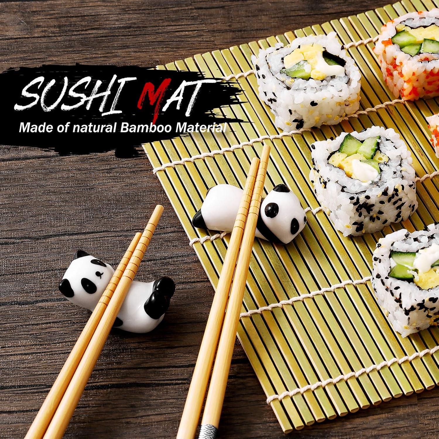 Kit de Sushi 22 en 1 MarcZero - Rodillo, Estera y Moldes