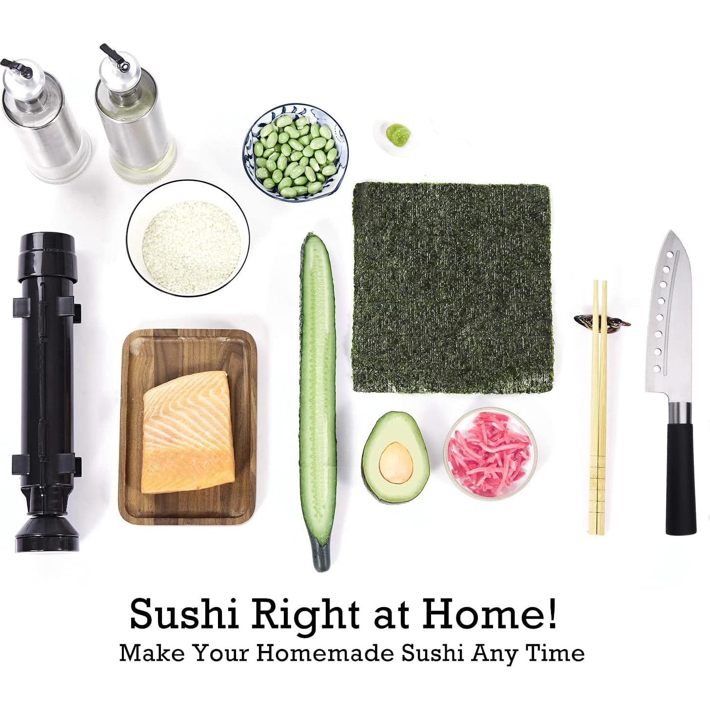 Kit de Hacer Sushi FUNGYAND 15 Piezas con Bazooka y Esteras