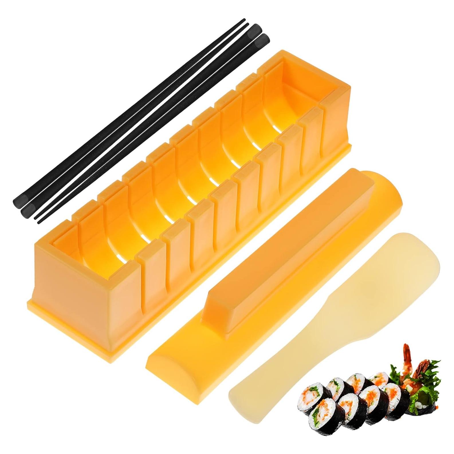 Kit de Hacer Sushi Hemoton 4 Piezas con Palillos
