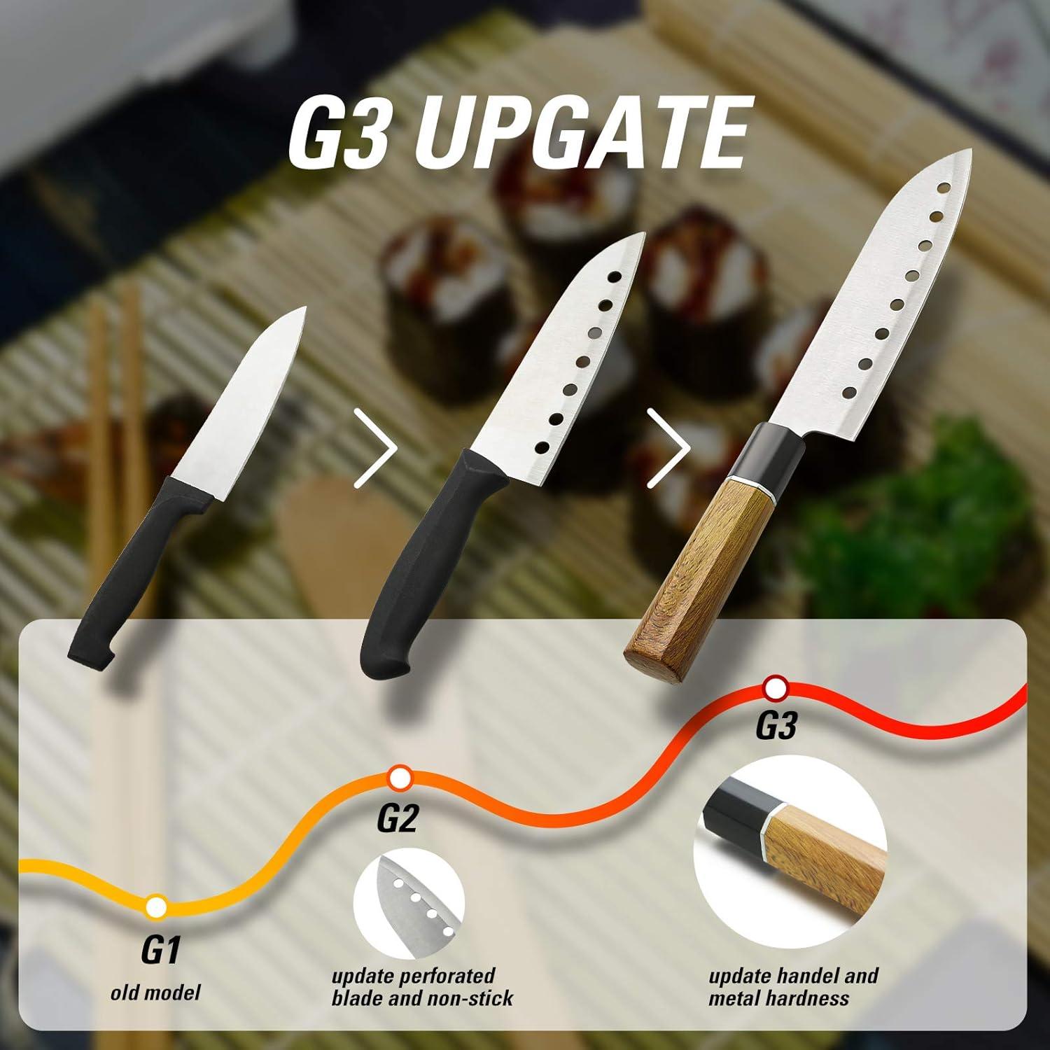 Kit de Hacer Sushi ISSEVE con Bazooka y Utensilios