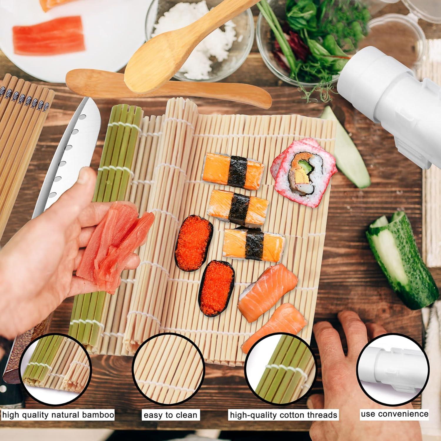 Kit de Hacer Sushi TIMDAM 15 Piezas para Principiantes