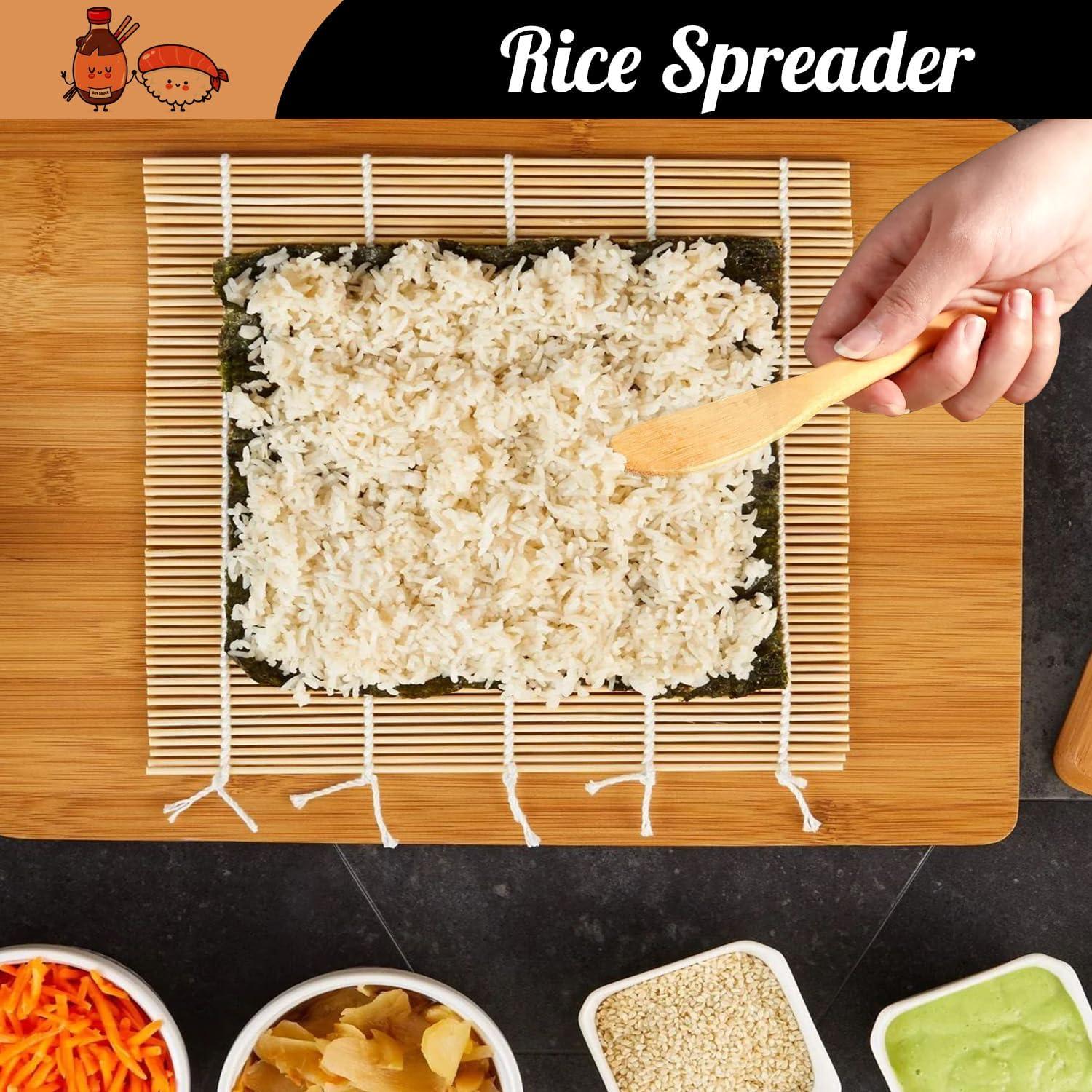 Kit de Hacer Sushi SmileTools - 11 Piezas de Bambú Ecológico