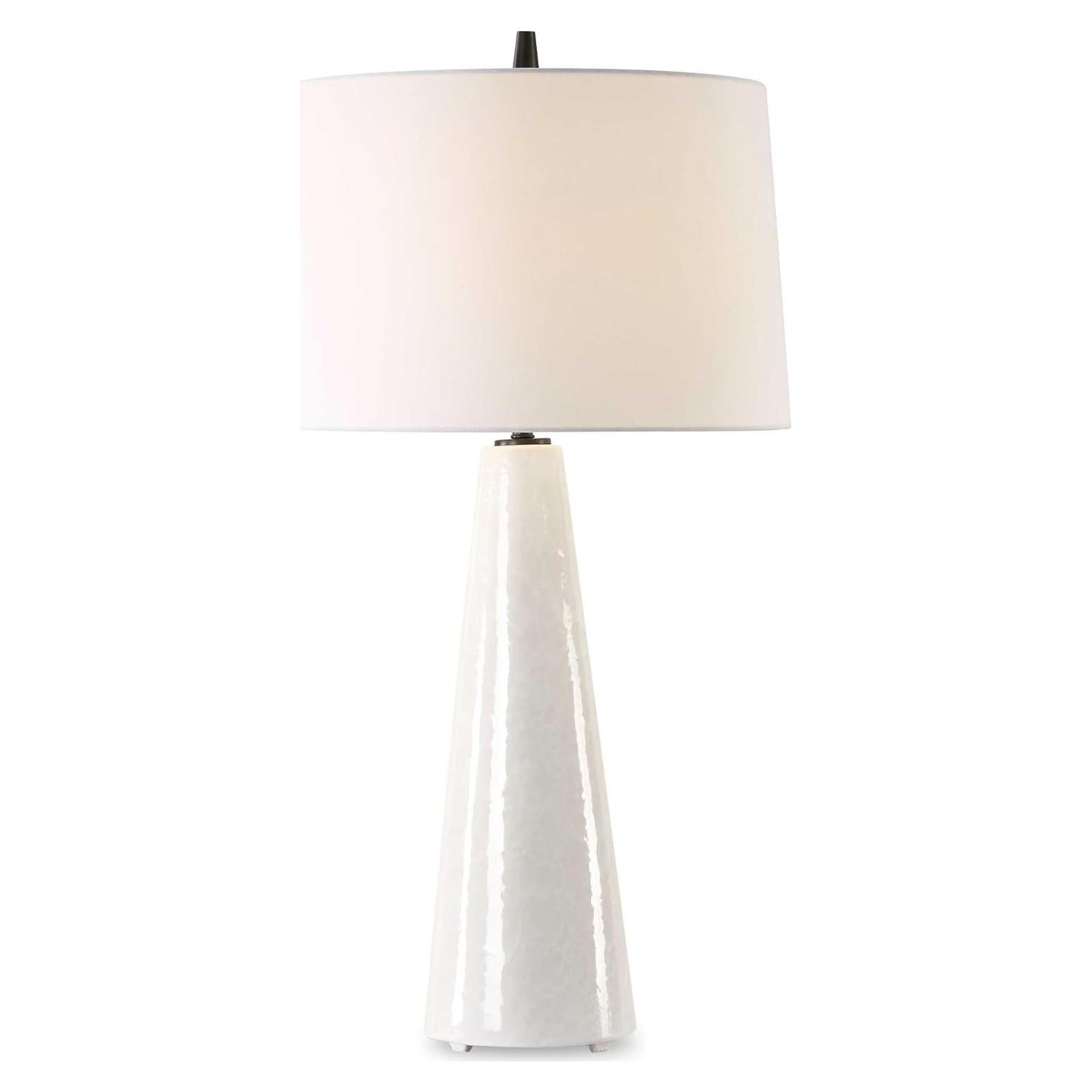 Lámpara de Mesa Uttermost 30319 Cerámica 90.8 cm Crema