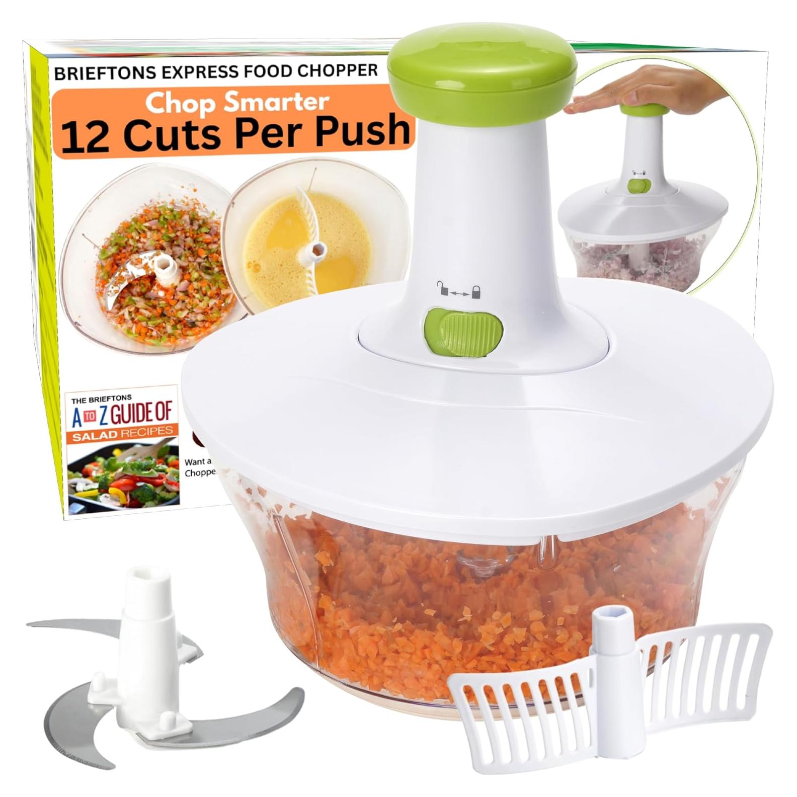 Picador Manual de Alimentos Brieftons 6.8 Tazas Blanco