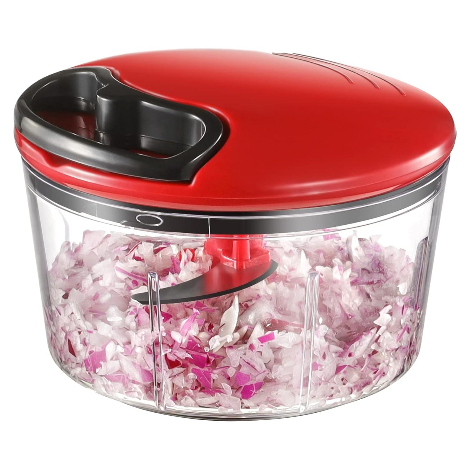 Picador de Alimentos Manual GDL 2.5 Tazas Acero Inoxidable