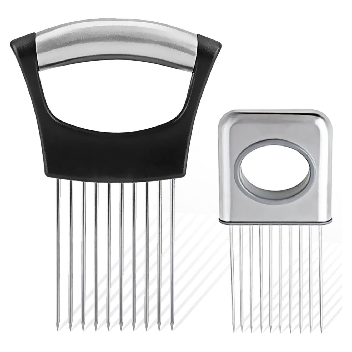 Cortador de Cebolla 2 Pcs Charmyth Acero Inoxidable 7 cm