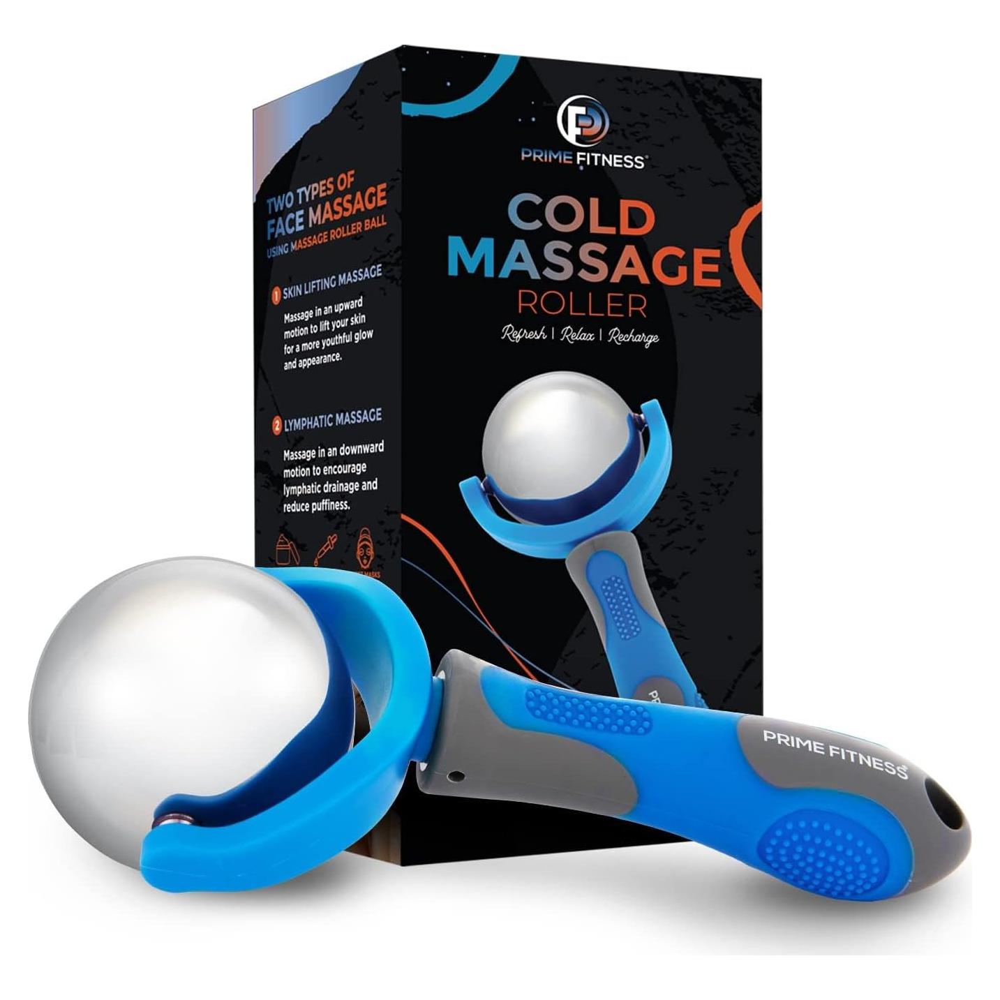 Rodillo de Masaje Frío PRIME Fitness 19cm Alivio Muscular