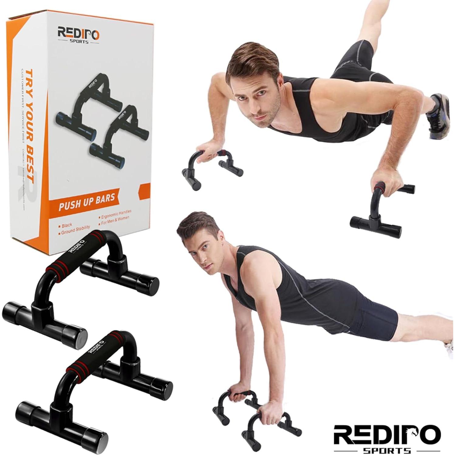 Barras de Flexiones Redipo - Soportes Ergonómicos Antideslizantes