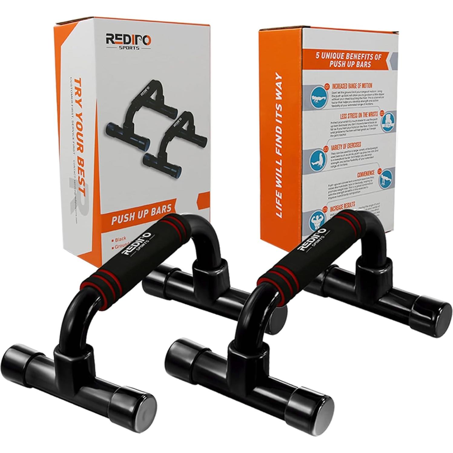 Barras de Flexiones Redipo - Soportes Ergonómicos Antideslizantes