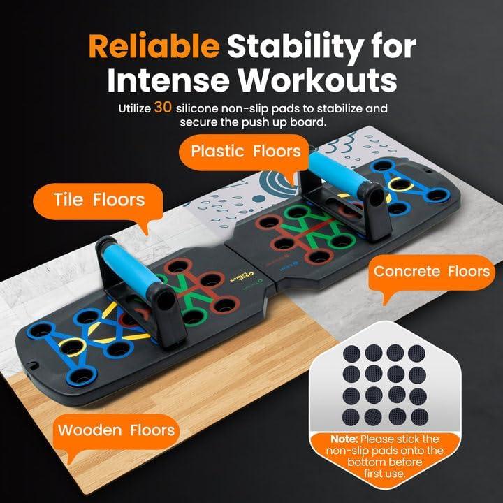 Tabla de Flexiones Welsteepse Portátil para Entrenamiento Completo