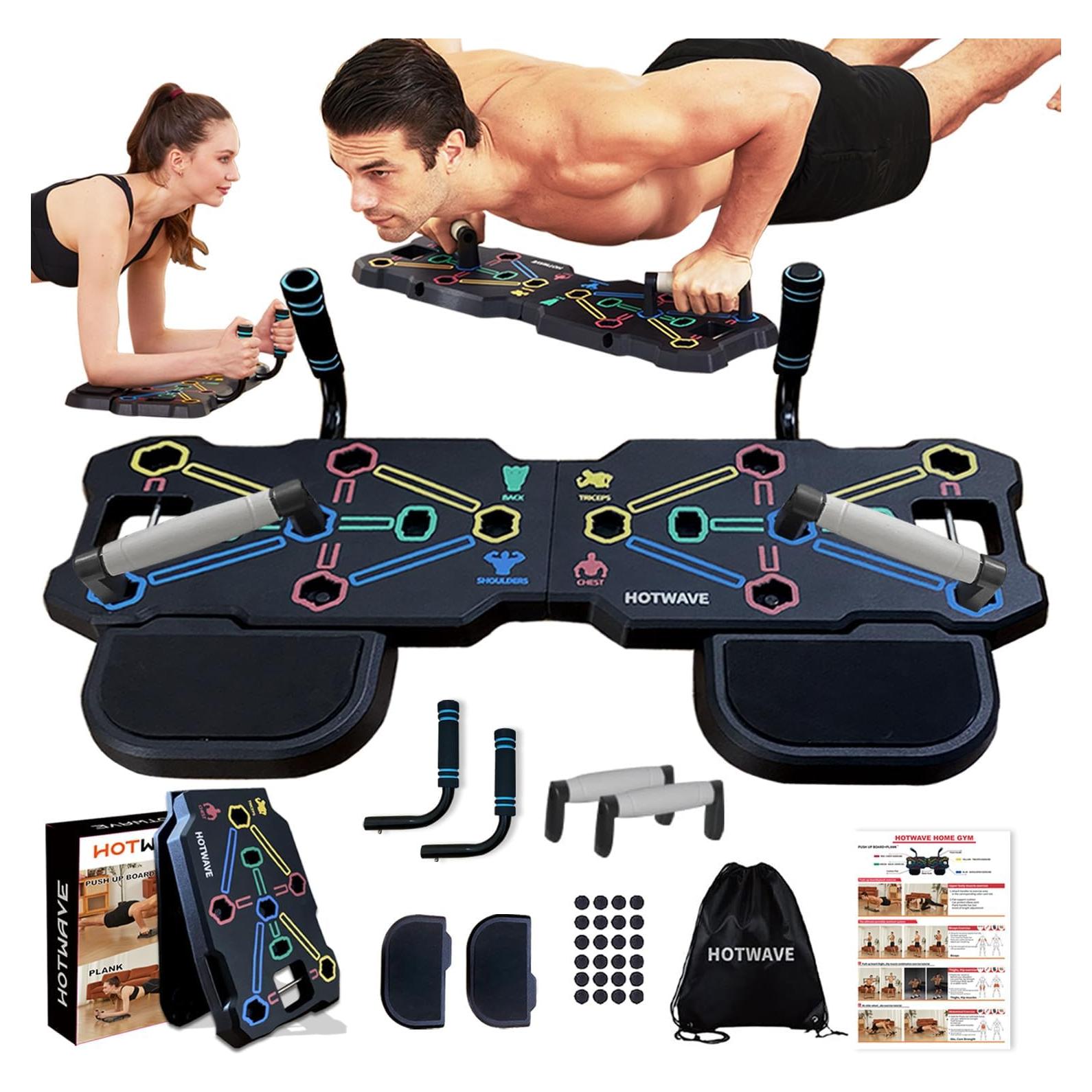 Equipo de Entrenamiento Portátil HOTWAVE con 20 Accesorios