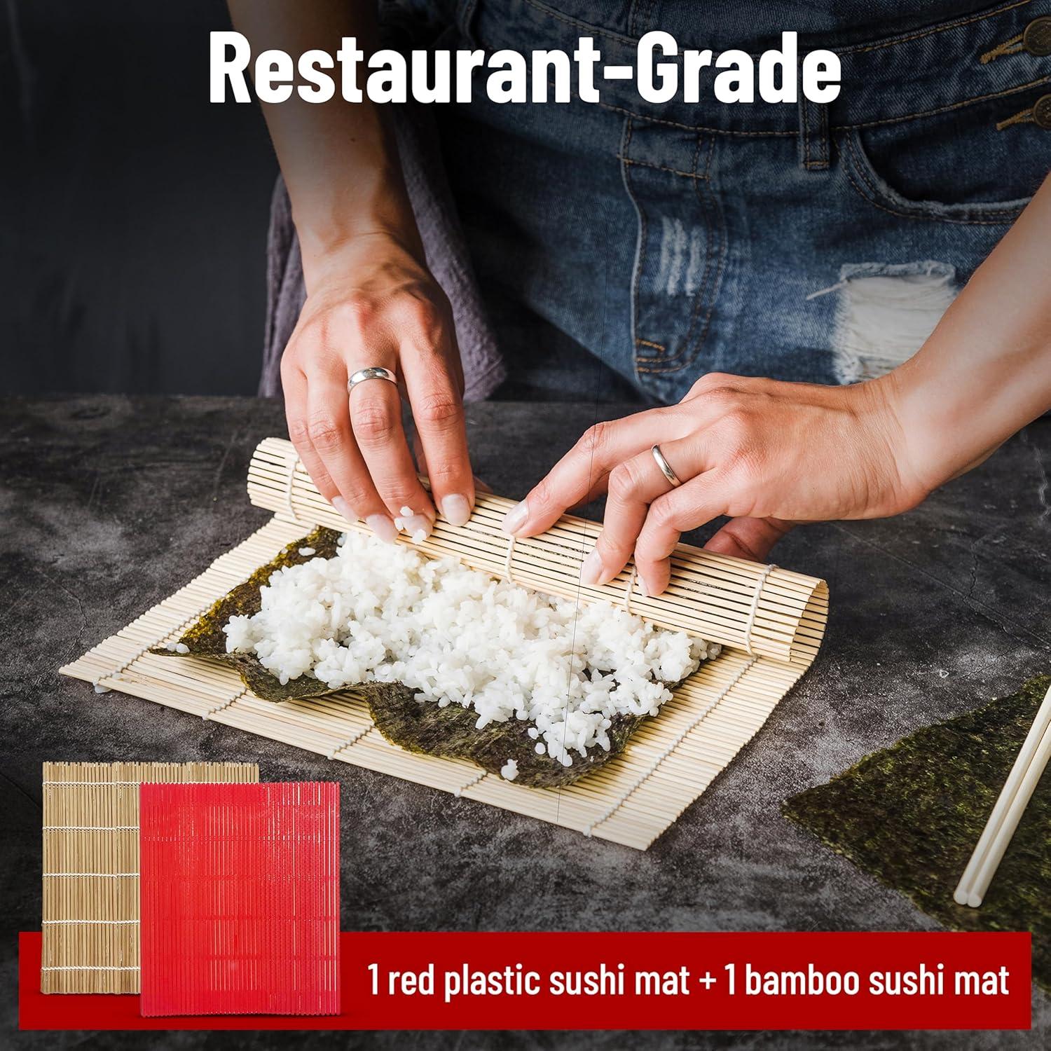 Kit de Hacer Sushi Mono Albino - Incluye Cuchillo y Bazooka