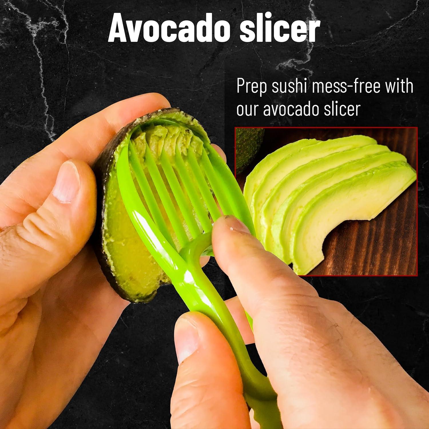 Kit de Hacer Sushi Mono Albino - Incluye Cuchillo y Bazooka