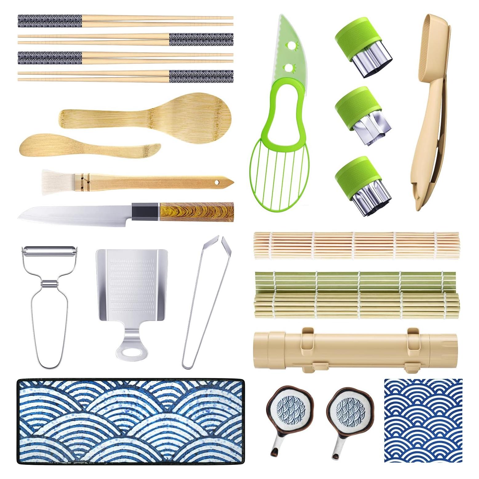Kit de Hacer Sushi ARTTHOME 23 Piezas para Principiantes