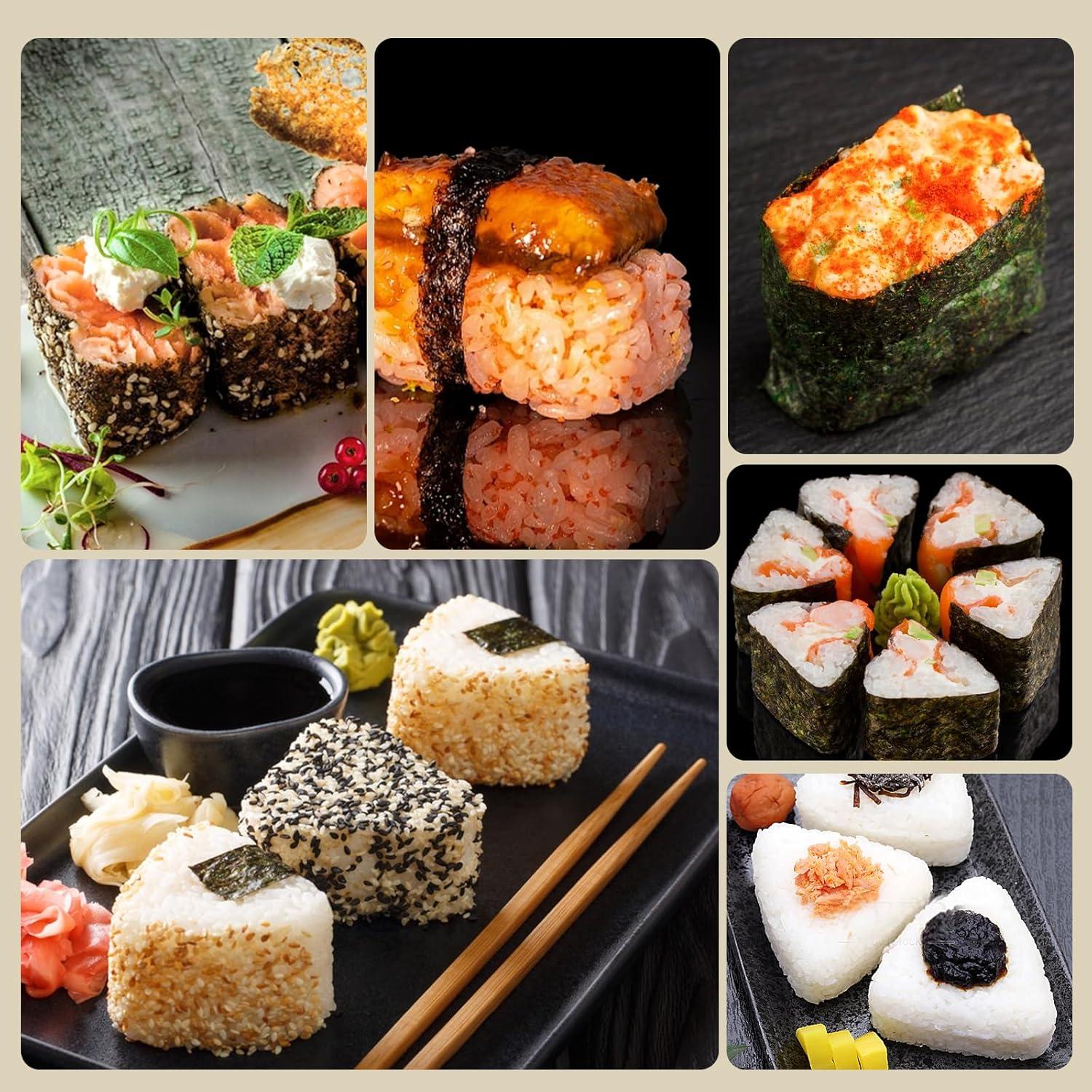 Juego de Moldes para Onigiri YONGJUNG 3 Piezas Rosa Beige