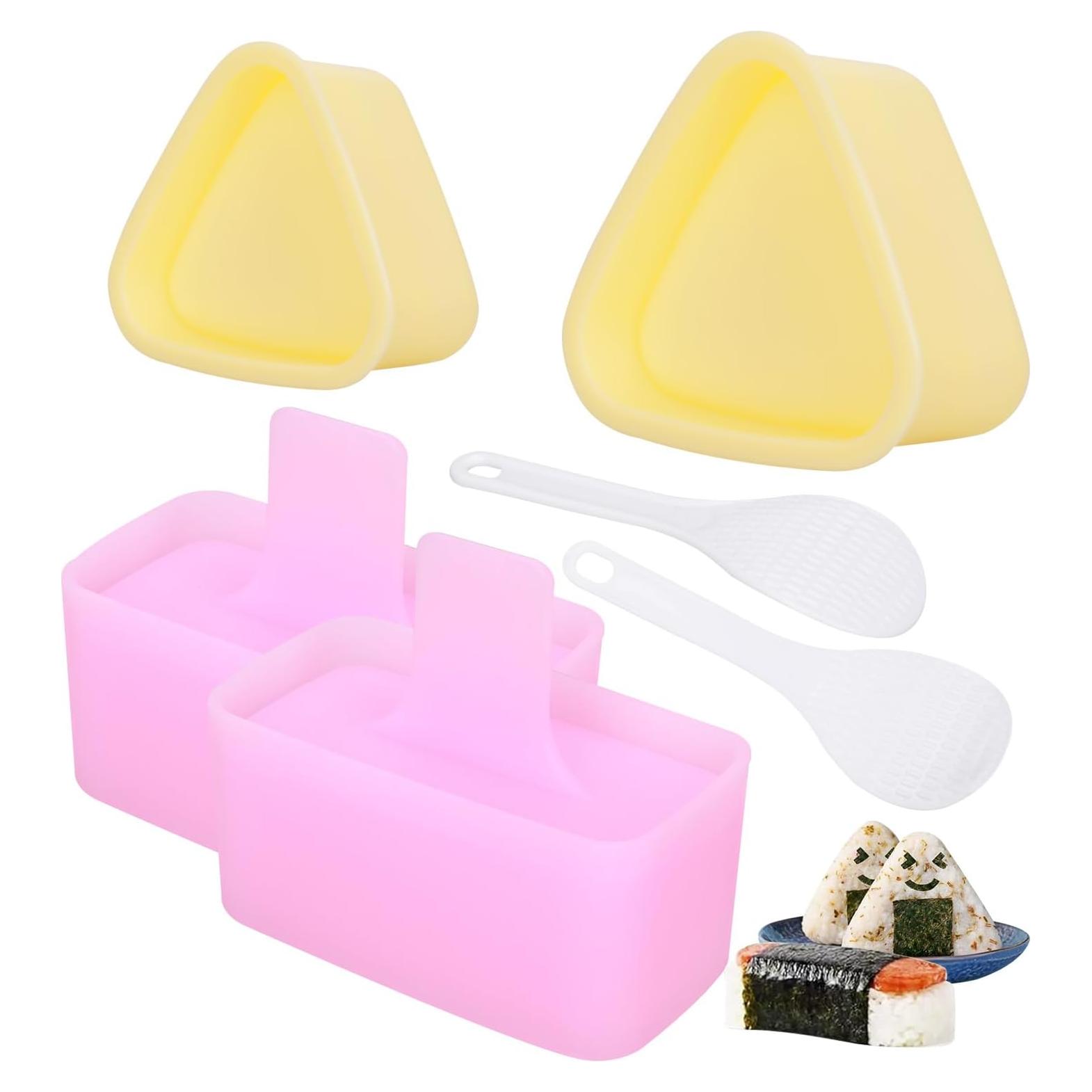 Kit de Molde Onigiri 6 en 1 Upoomart para Sushi