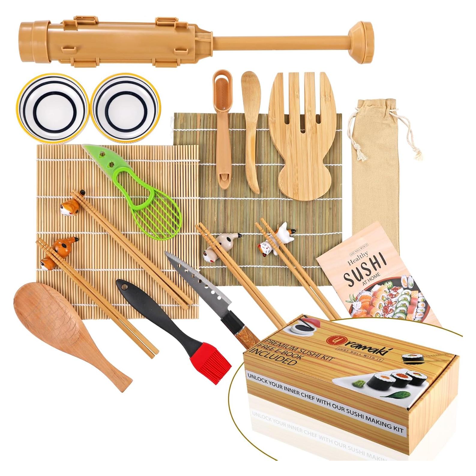 Kit de Sushi Havaro 21 Piezas para Principiantes y Chefs