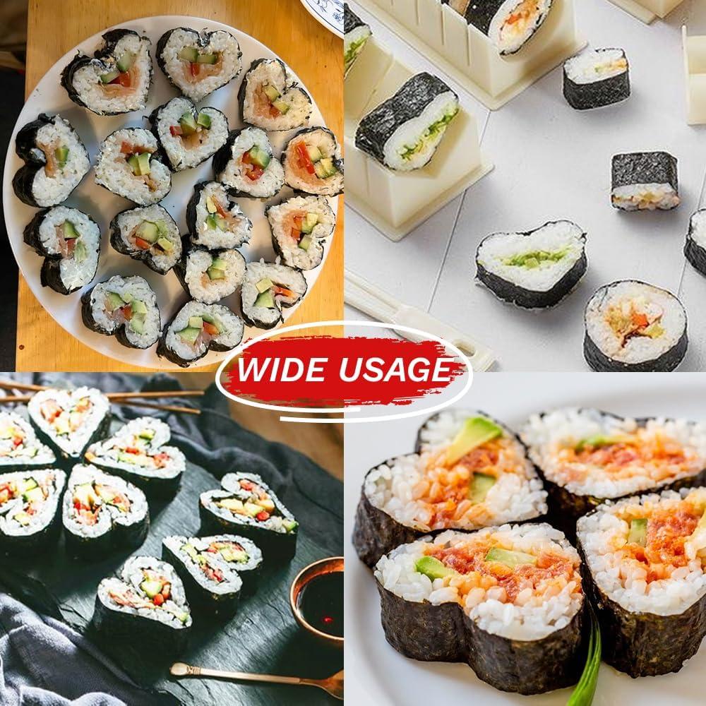 Kit de Molde para Sushi en Forma de Corazón Sheriffdrink