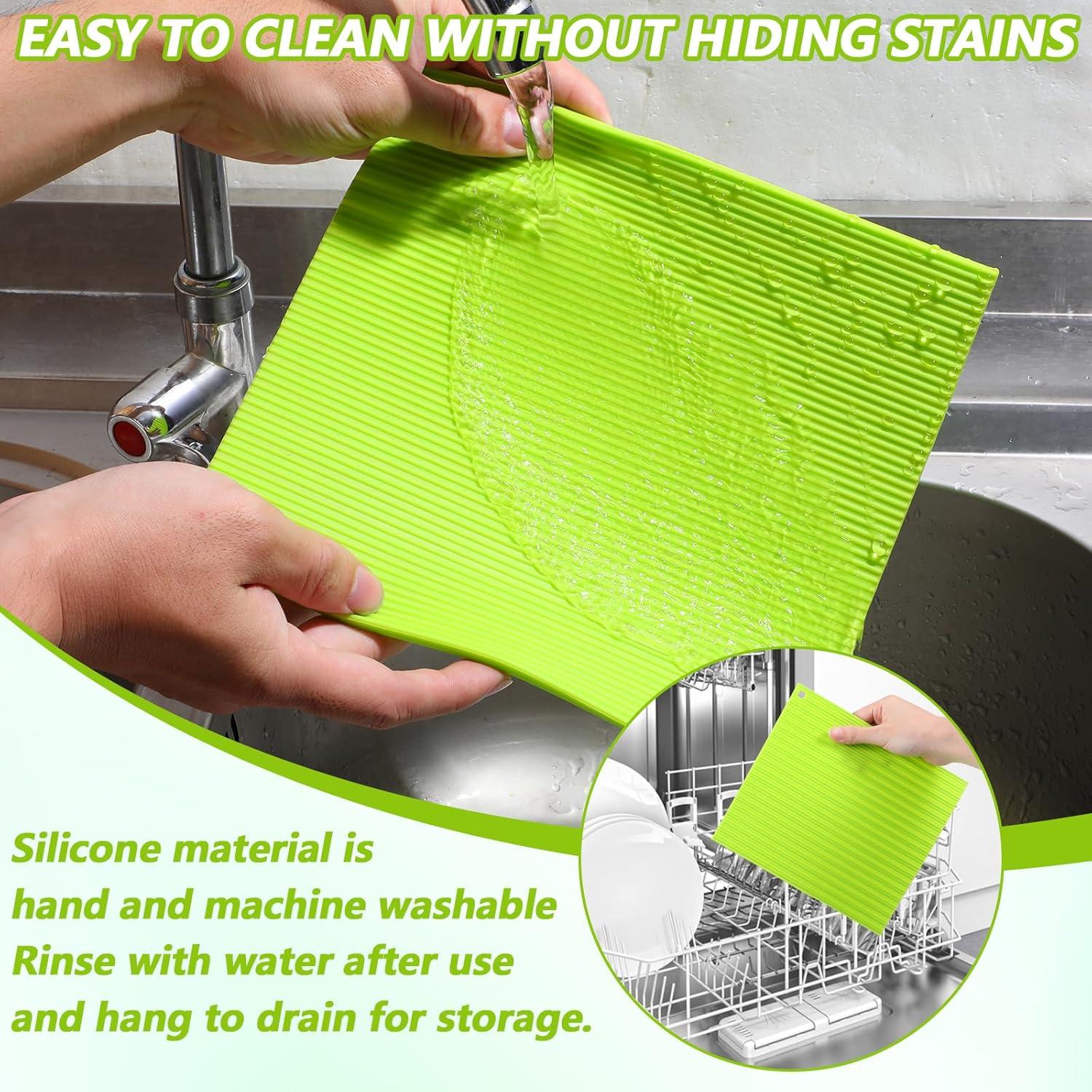 Kit de Sushi Tyqour - Alfombrilla de Silicona Antiadherente 21.8x19.8 cm