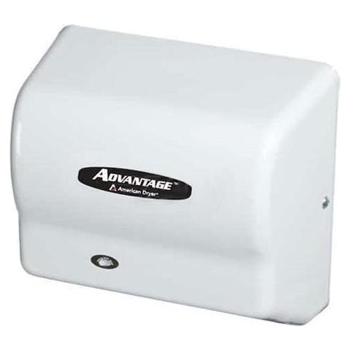 Advantage Series Hand Dryer W/Universal Voltage, AD90-M, Steel White Epoxy
