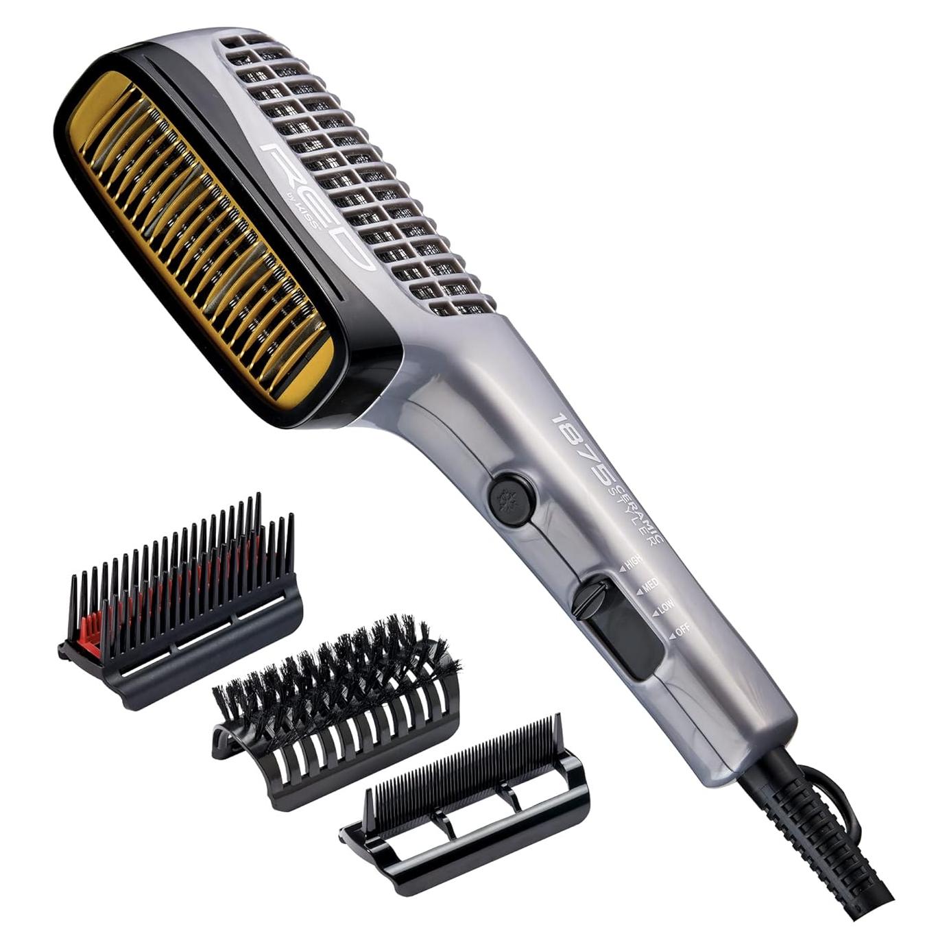 Estilizador de Cabello Cerámico Iónico KISS BD02U 4 Calor