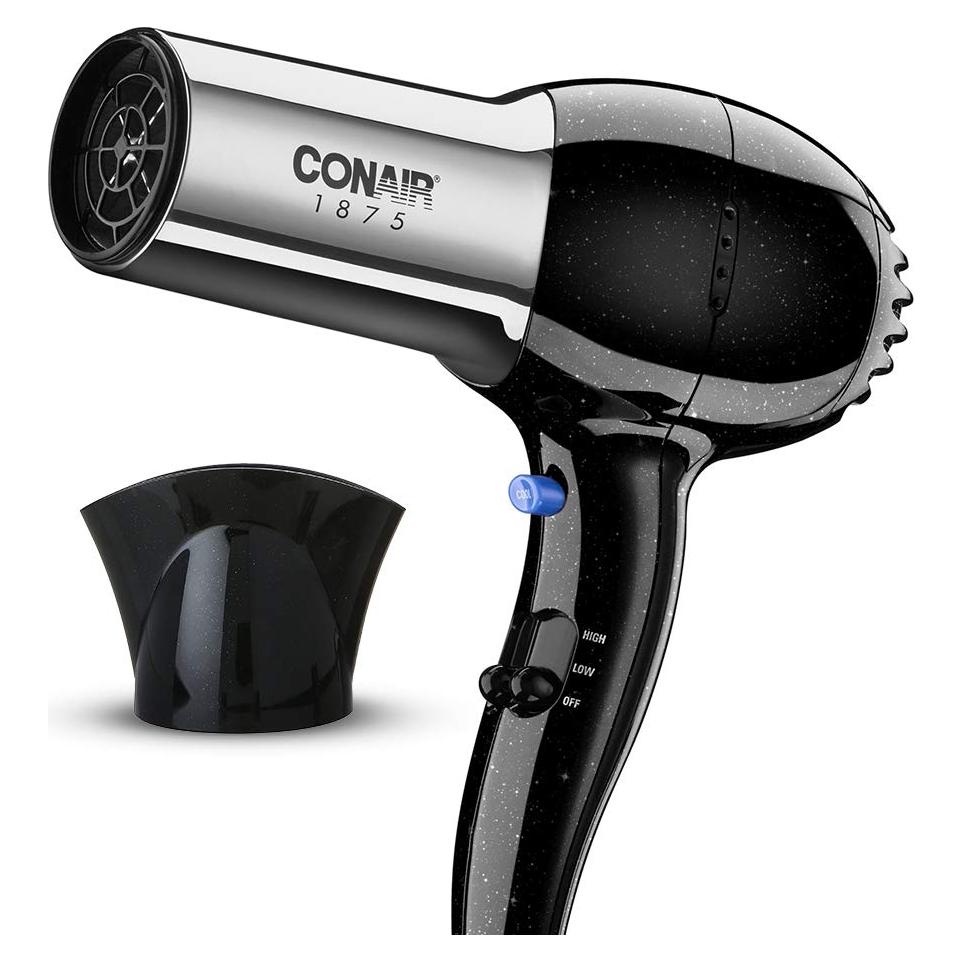 Secador de Pelo Conair 1875W Iónico con Aire Frío y Boquilla