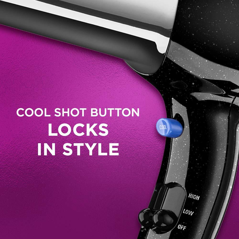 Secador de Pelo Conair 1875W Iónico con Aire Frío y Boquilla