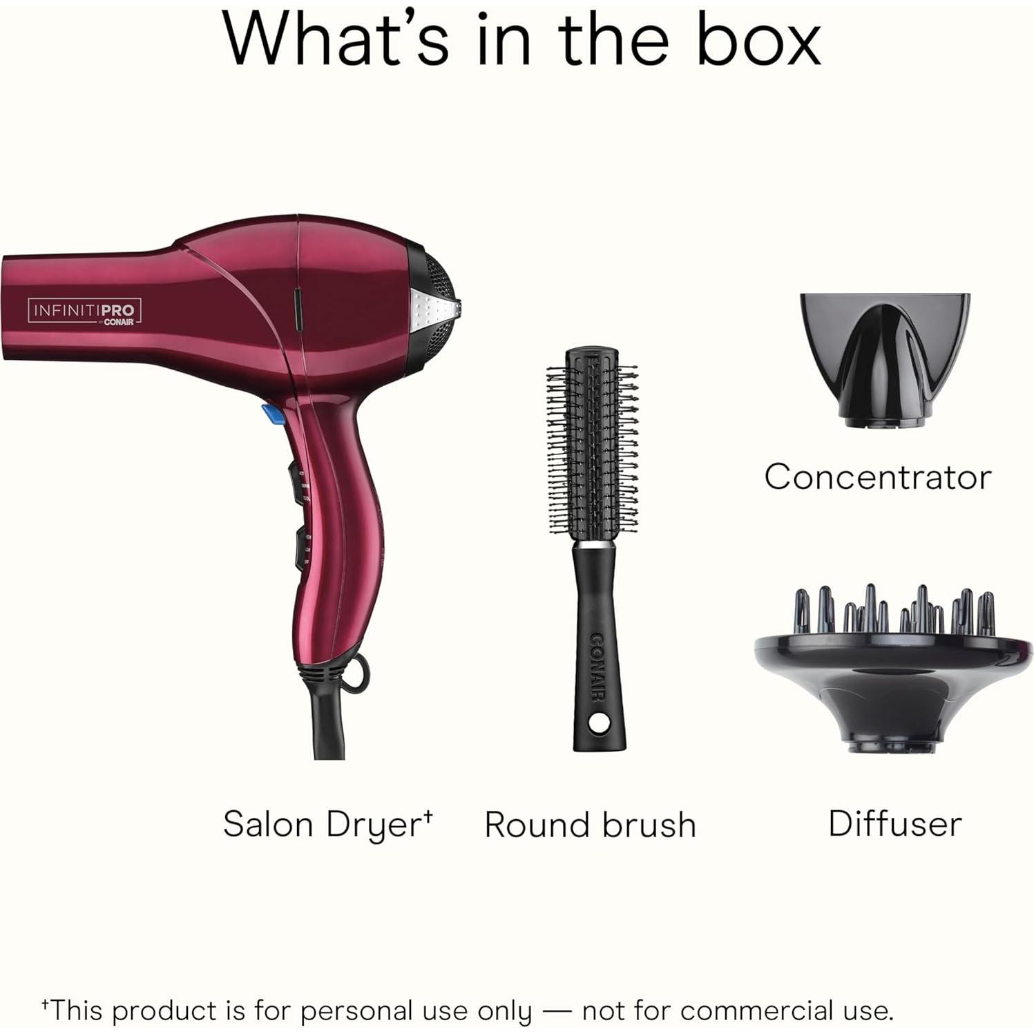 Secador de Pelo Conair Infiniti PRO 279BR Cerámica Turmalina