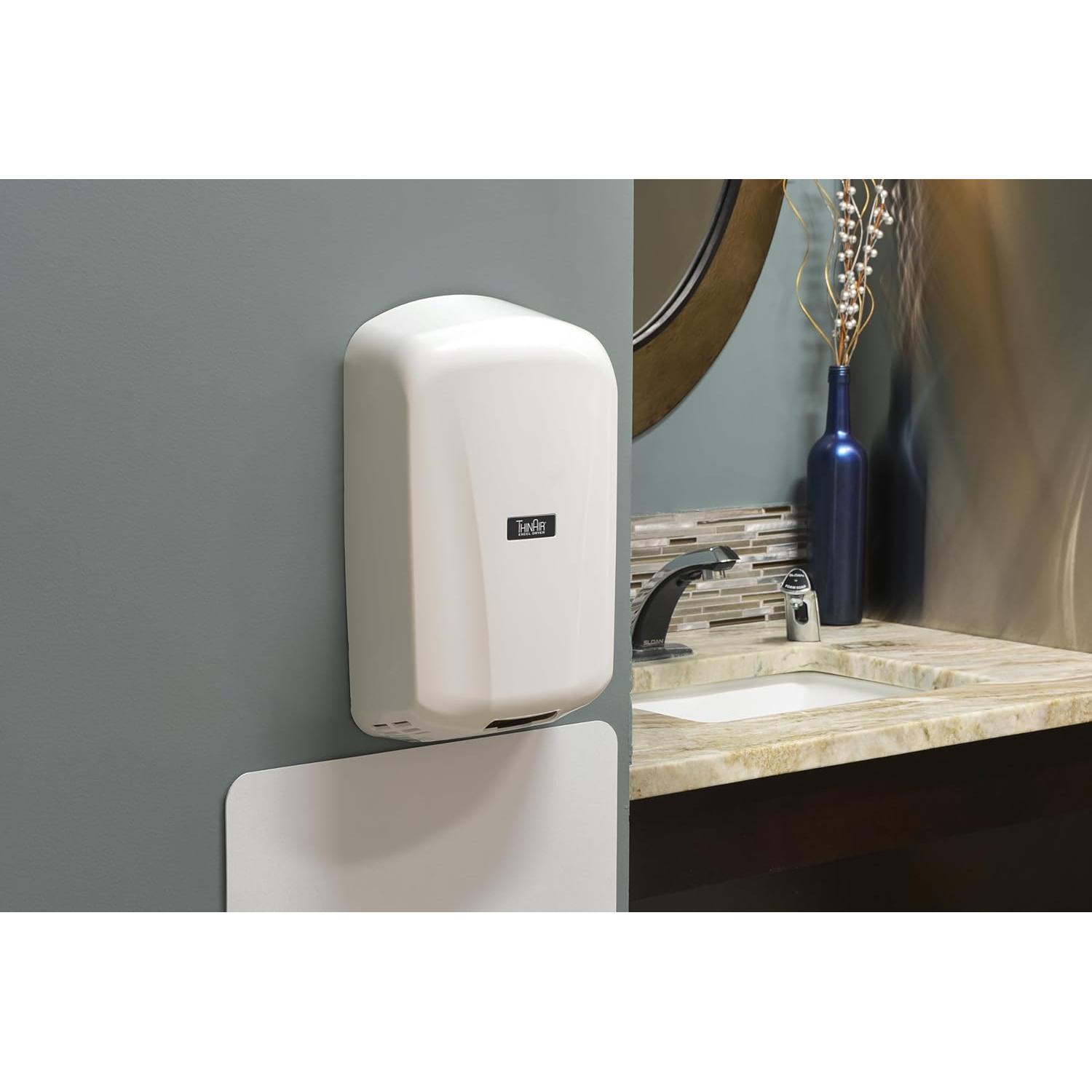 Secador de Manos Automático THINAIR Blanco ABS 910W